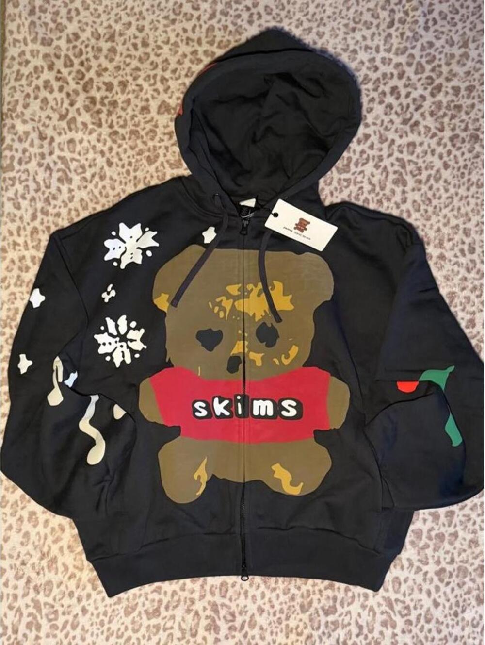Skims CPFM Heavy Fleece Zip-Up Hoodie